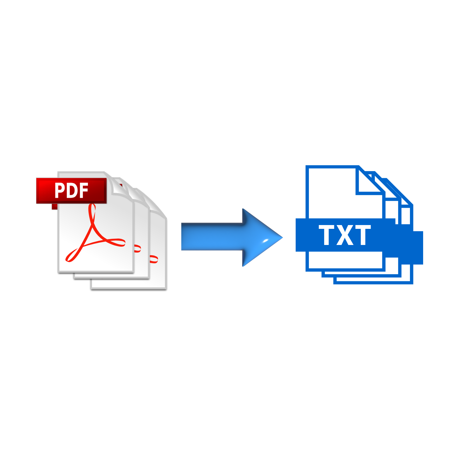 PDF vers TXT